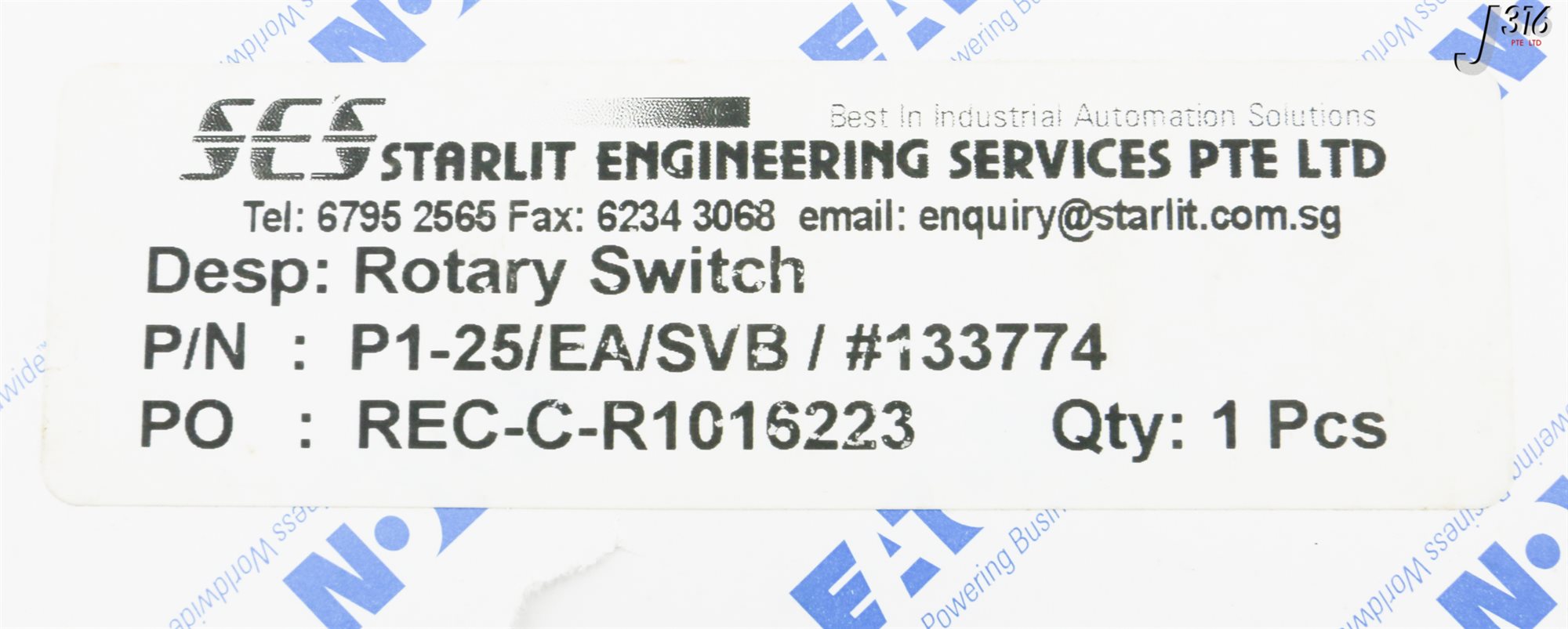 31512 EATON MAIN SWITCH (NEW) P1-25/EA/SVB | eBay